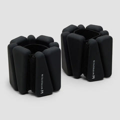 Myprotein Silicone Ankle/Wrist Weights In Bag (2lbs) - Black