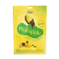 Dippies Fruit Dips, Chocolate Dipped Pineapple, 100g