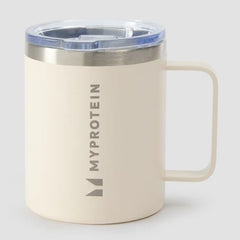 Myprotein Recycled Metal Coffee Cup 350ml - Natural Cream