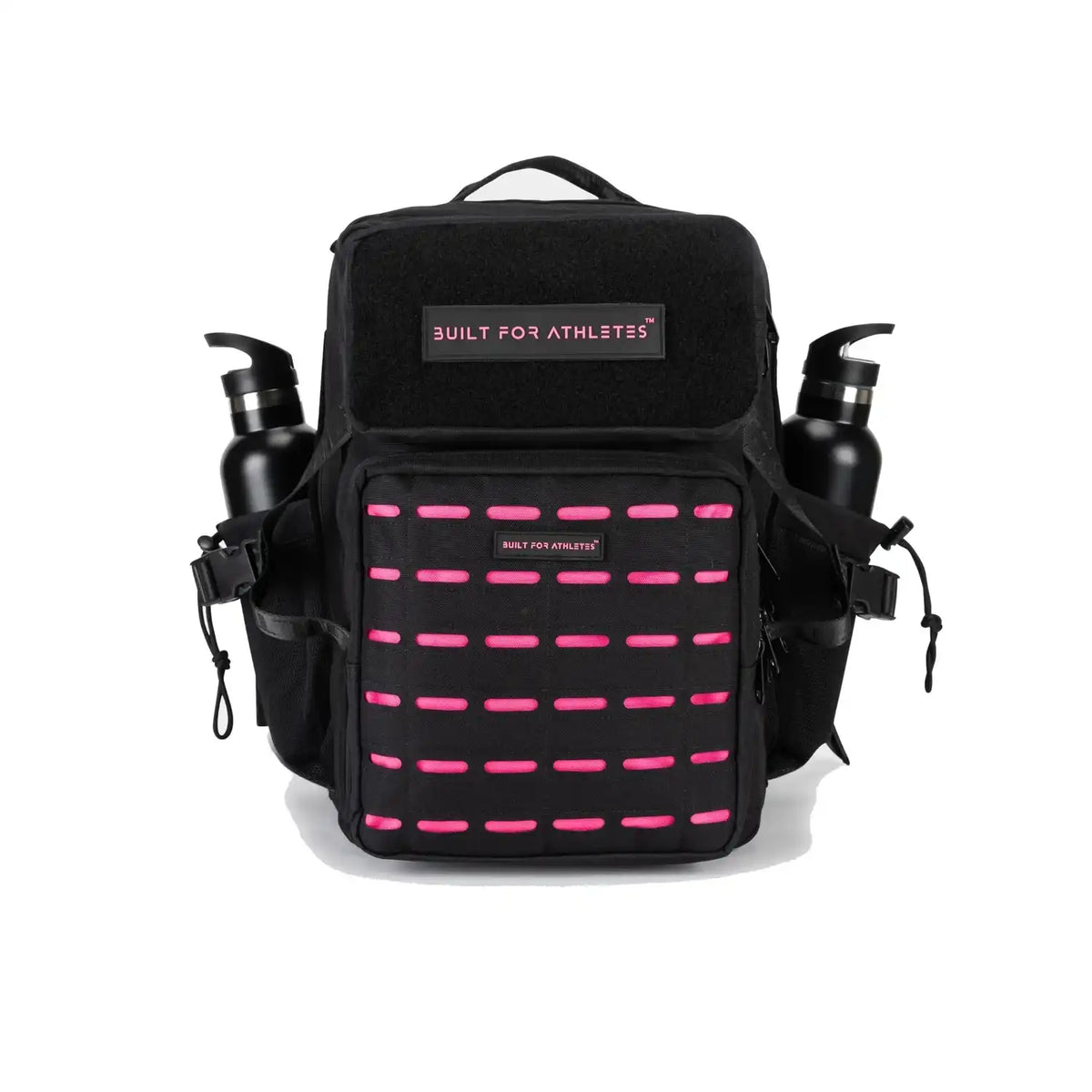 Built For Athletes Medium 25L Gym Backpack - Black & Pink
