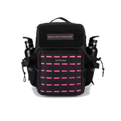 Built For Athletes Medium 25L Gym Backpack - Black & Pink