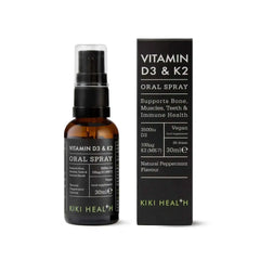 KIKI Health Vitamin D3 & K2 Oral Spray (Peppermint) - 30ml 