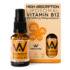 Well.Actually. Liposomal Vitamin B12 - 200 Sprays - Truly Fruity