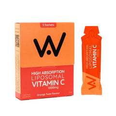 Well.Actually. Liposomal Vitamin C 1000mg - 7ml Sachet - 5 Pack