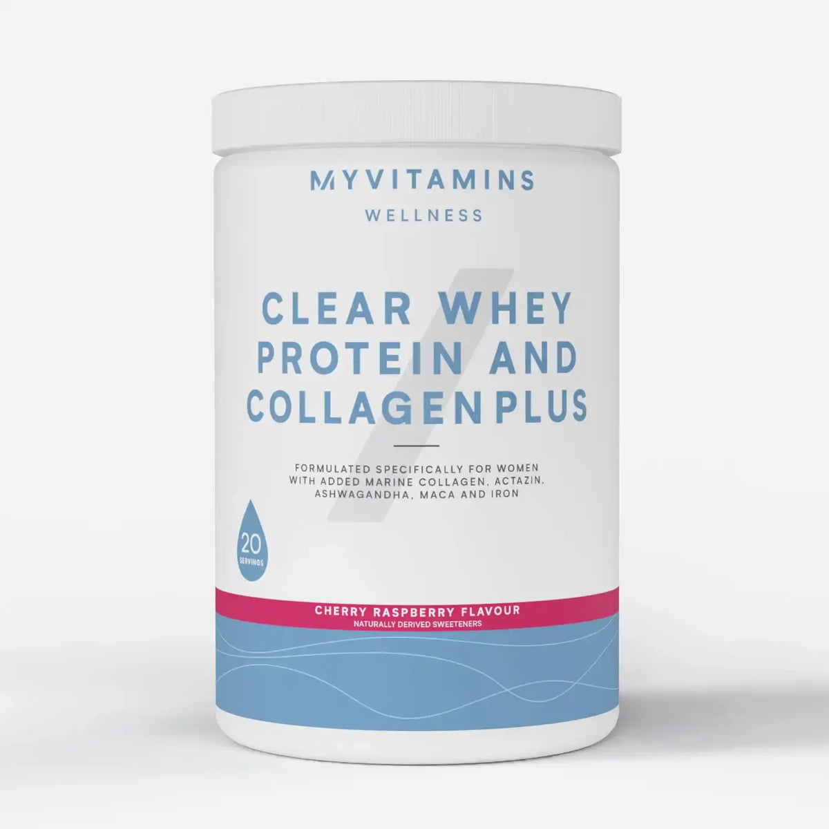 Clear Whey Protein and Collagen Plus