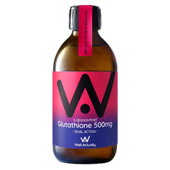 Well.Actually. Liposomal Glutathione Dual Action - 500mg - Cherry (250ml)