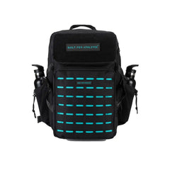Built For Athletes Large 45L Gym Backpack - Black & Aqua